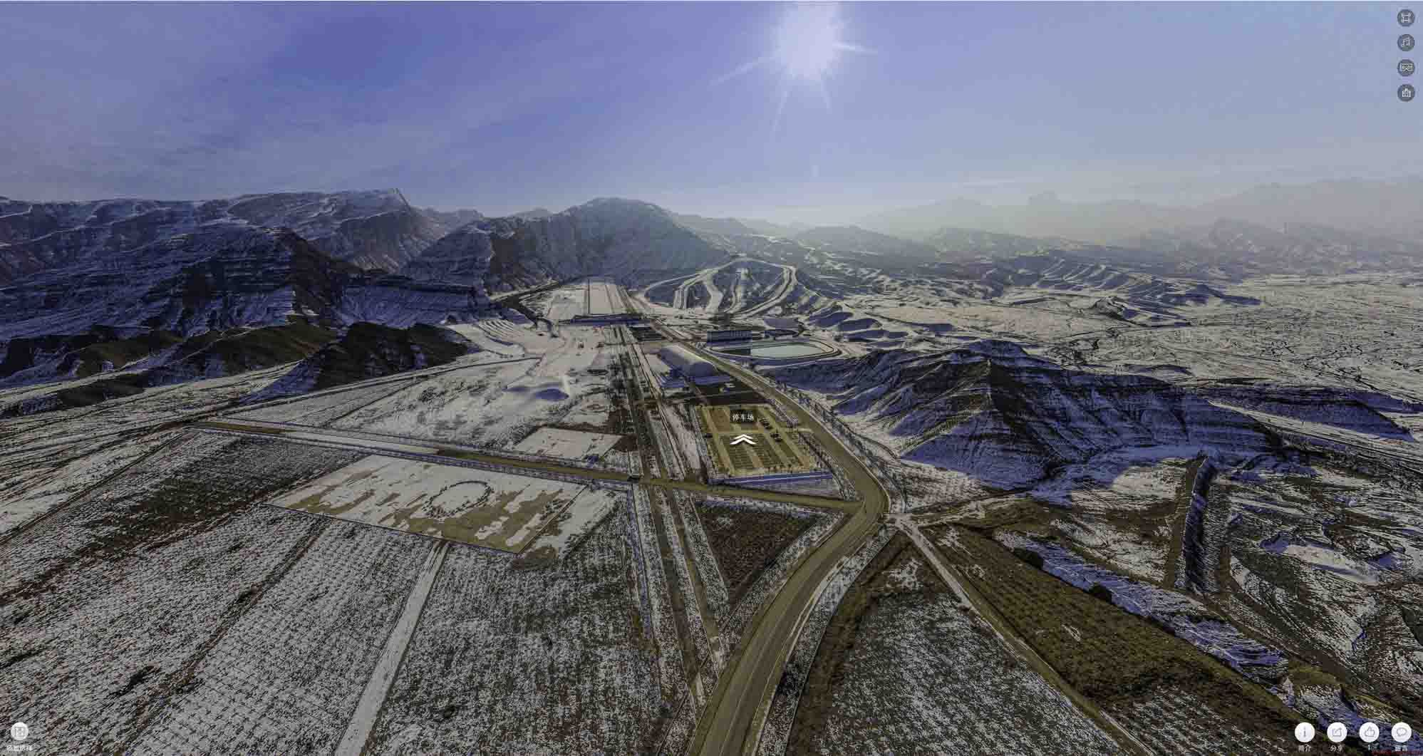 青湖路街道720全景技术：开启全方位视觉新纪元——在手绘地图中的应用探索